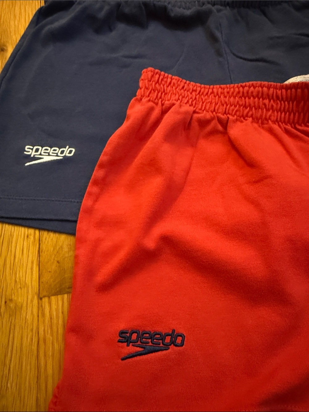 Speedo Red and Navy Lifeguard Elastic Waist Swim Shorts Duo - Picture 4 of 6